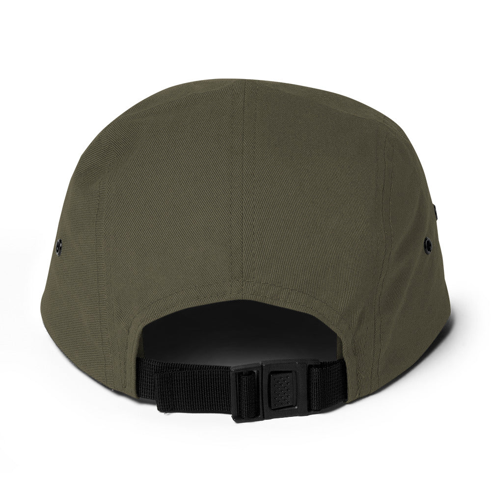 State-S Five Panel Hat - Olive (Unisex)