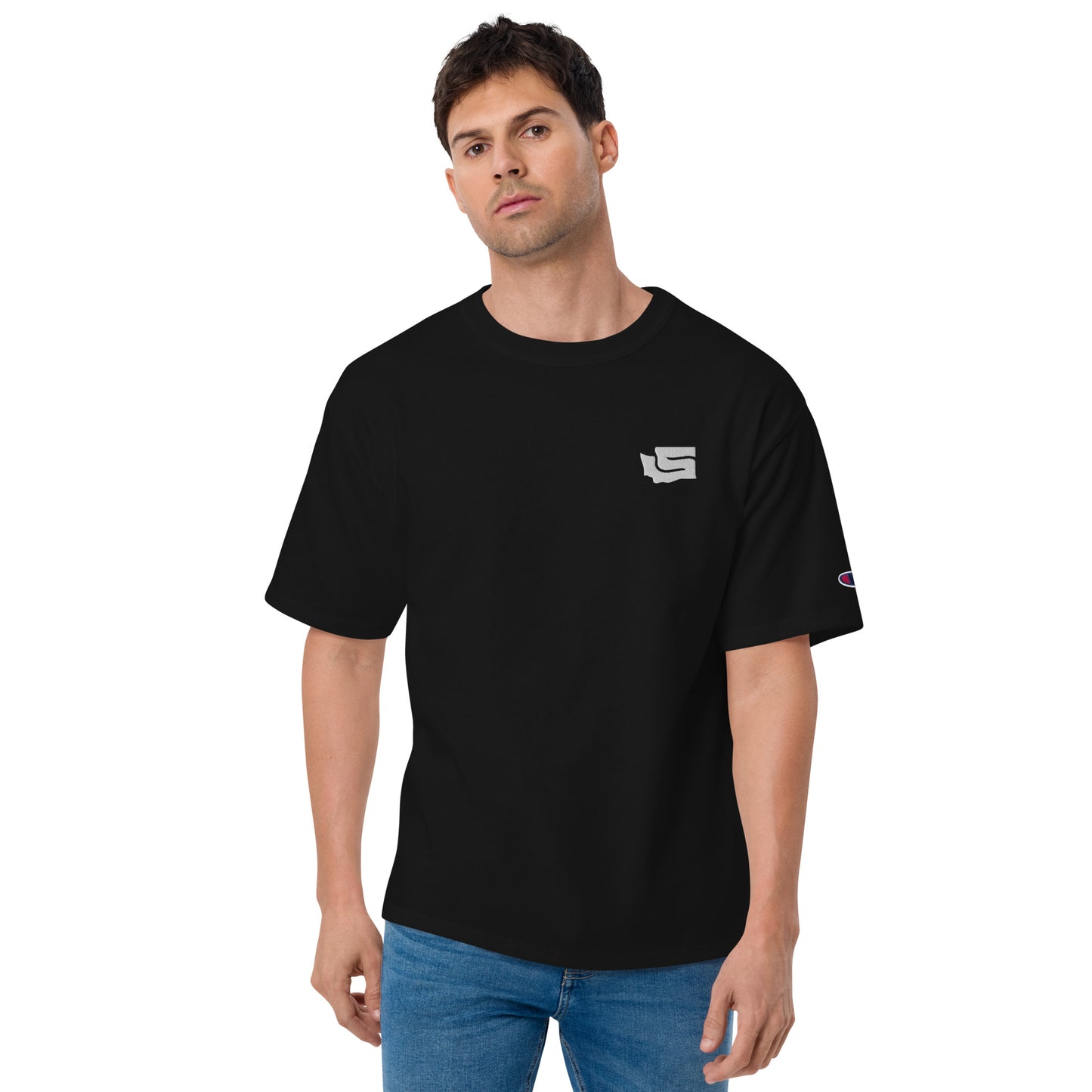 State-S Champion Tee - Black (Unisex)