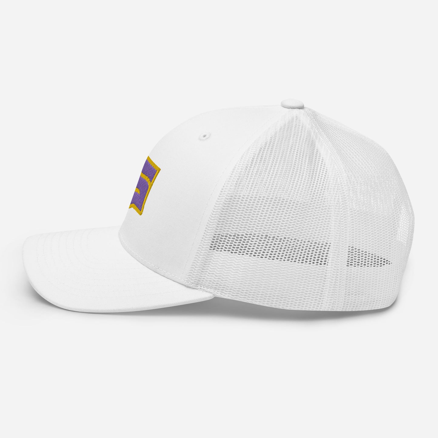 Go Dawgs Trucker Snapback - White (Unisex)