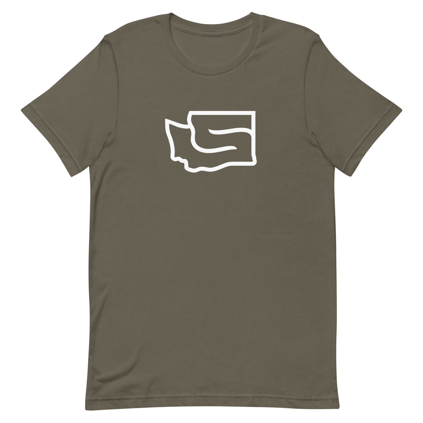 Big-S Tee - Olive (Unisex)