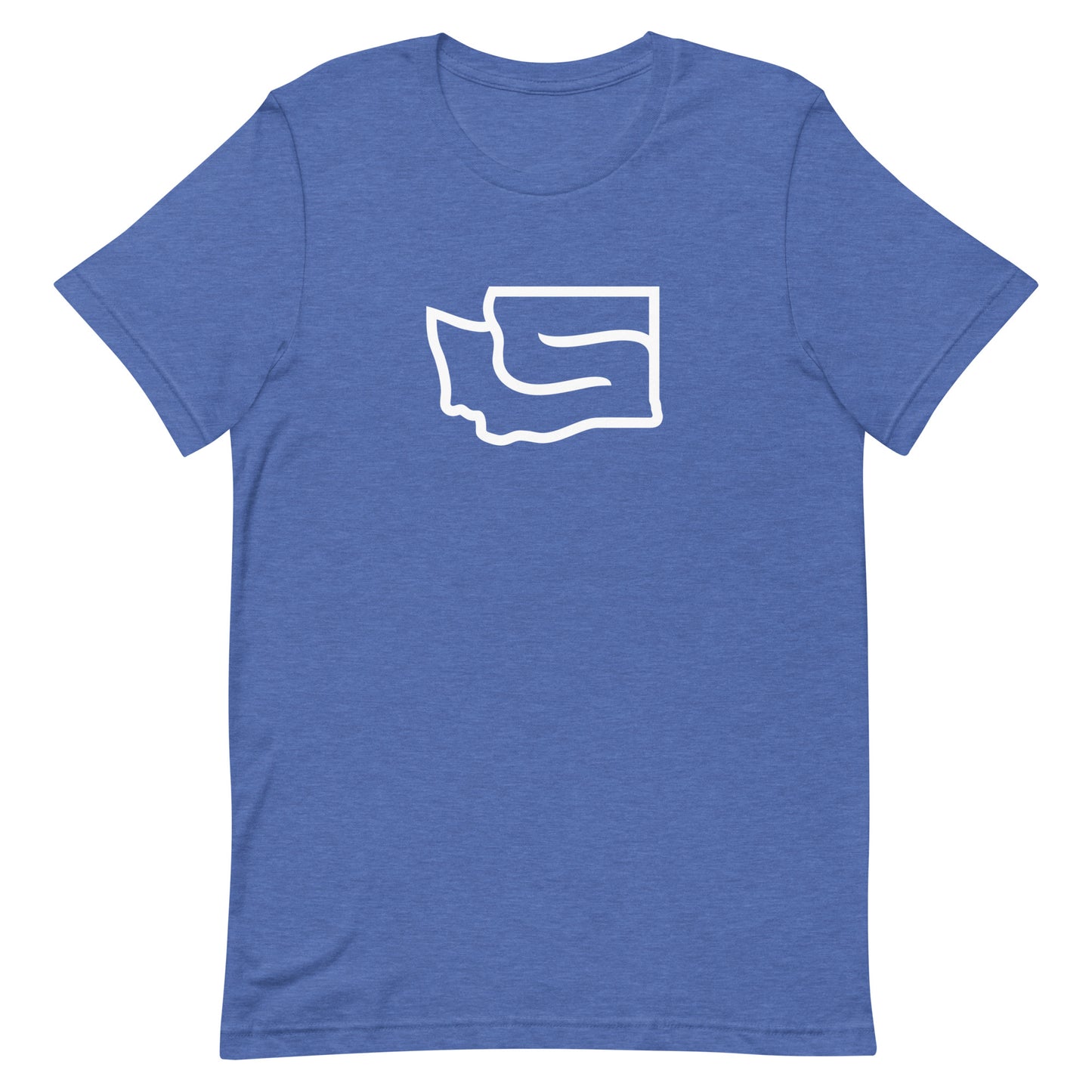Big-S Tee - Heathered Royal (Unisex)