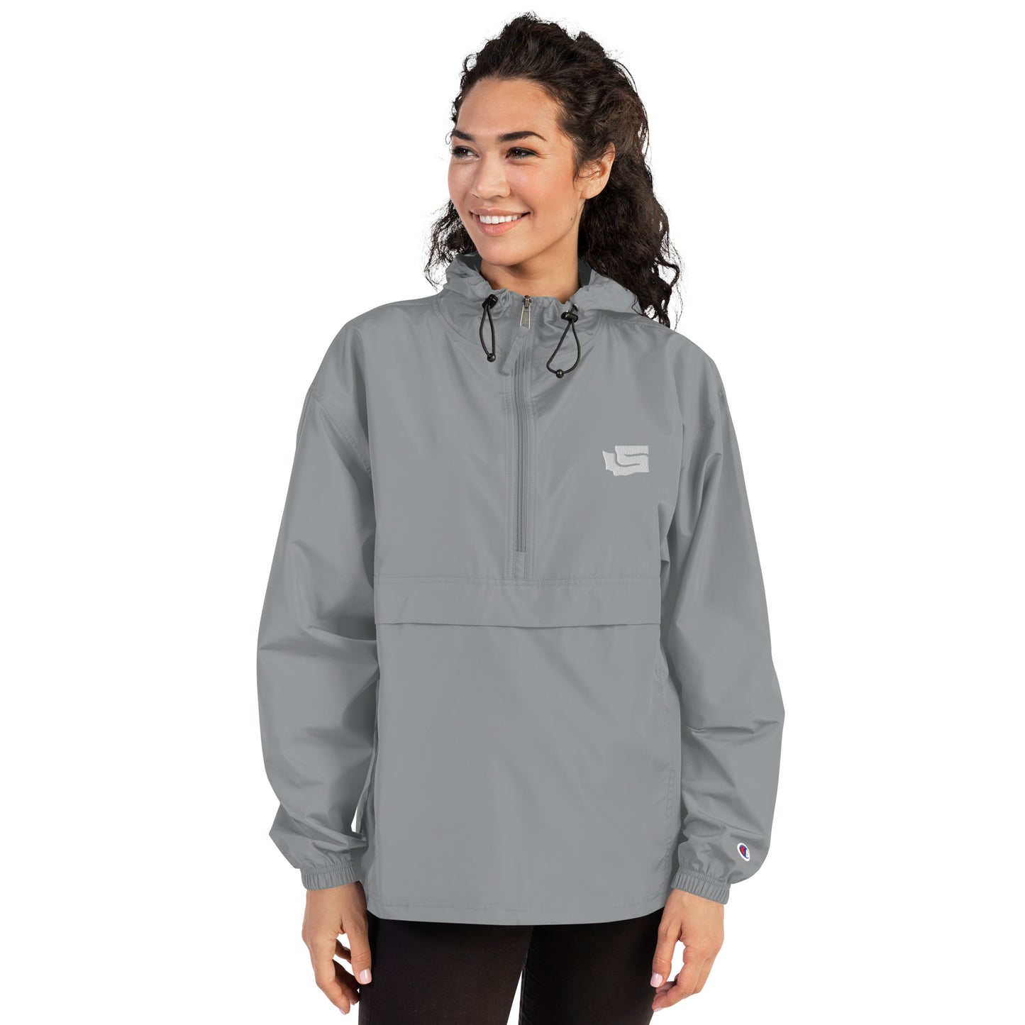 Champion Quarterzip 206 Windbreaker - Graphite (Unisex)