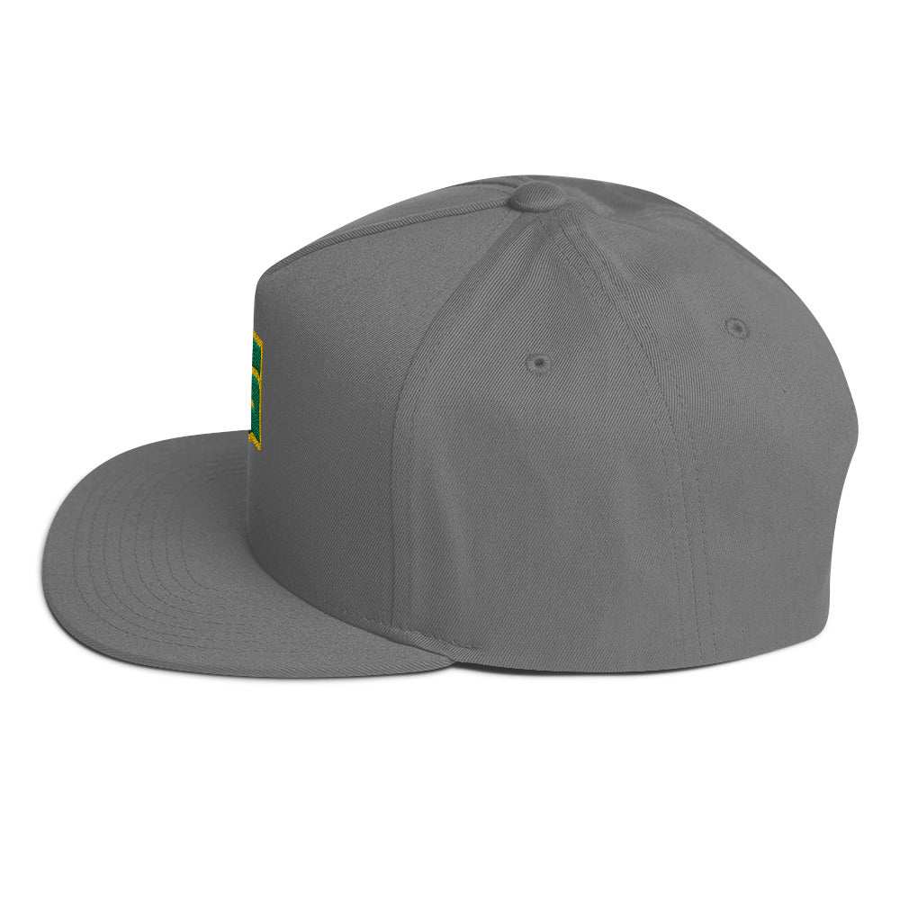 Go Supes Flat Bill Snapback - Grey (Unisex)