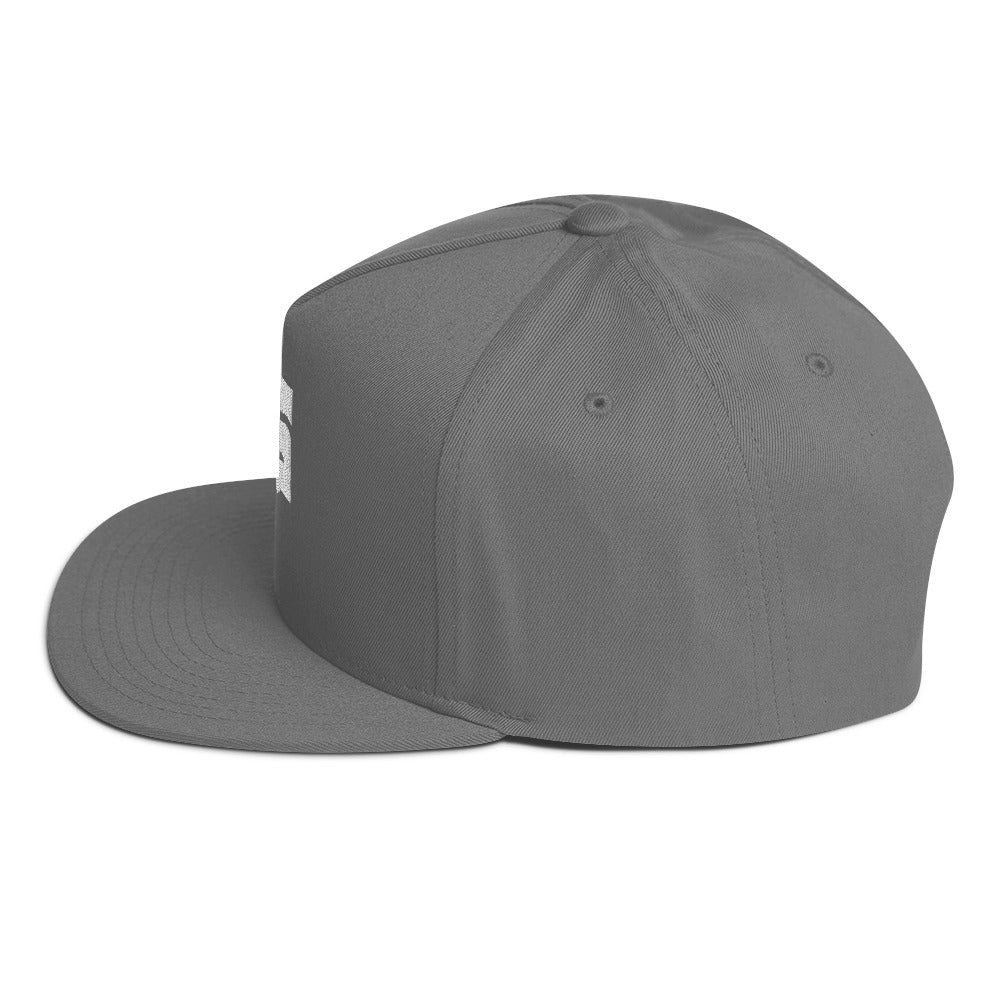 State-S Flat Bill Snapback - Grey (Unisex)