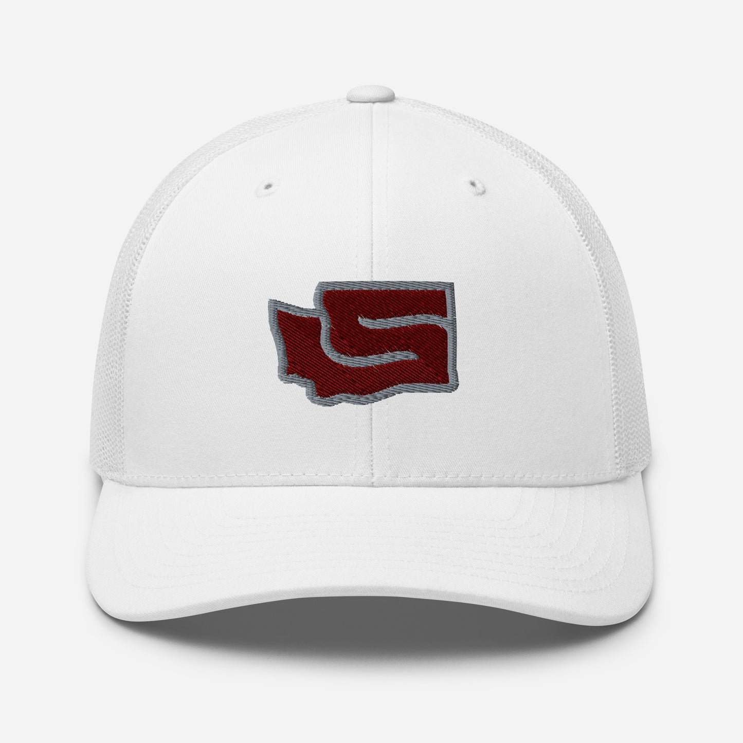 Go Cougs Trucker Snapback - White (Unisex)