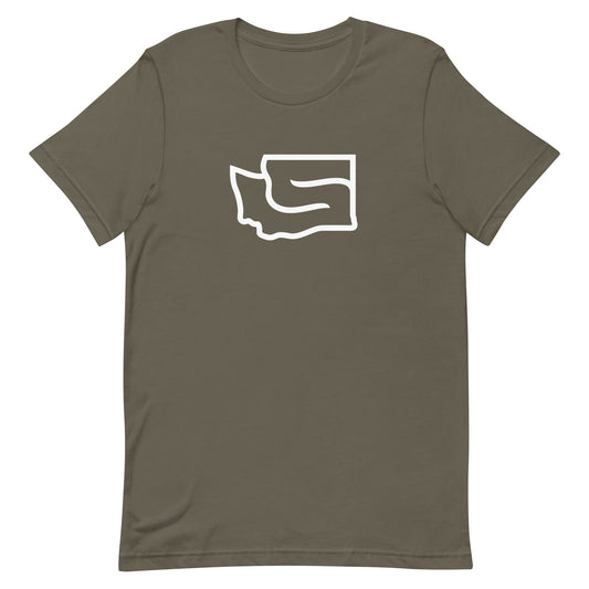 Big-S Tee - Olive (Unisex)